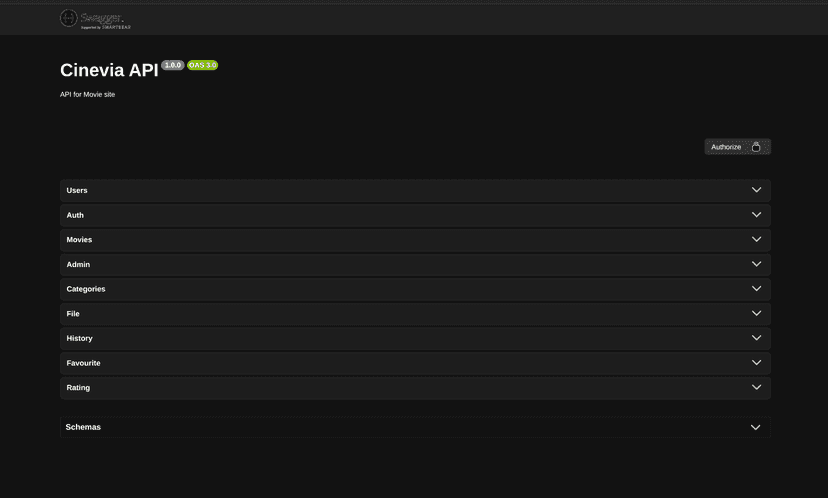 Cinevia API